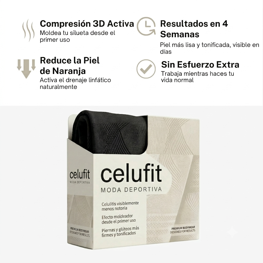 CelluFit™ – Leggings 3D Anticelulíticos y Moldeadores