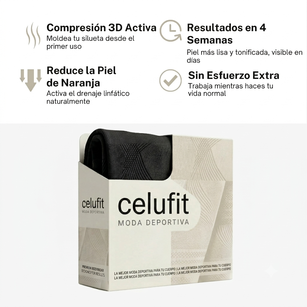 CelluFit™ – Shorts 3D Anticelulíticos y Moldeadores