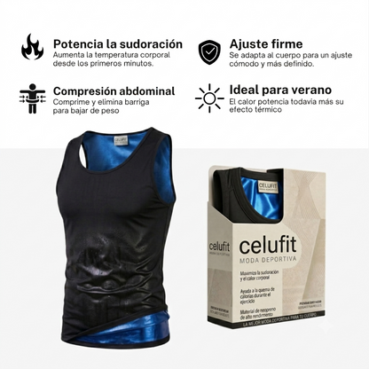 Sudor Fit Tirantes - Camiseta Sauna Reductora